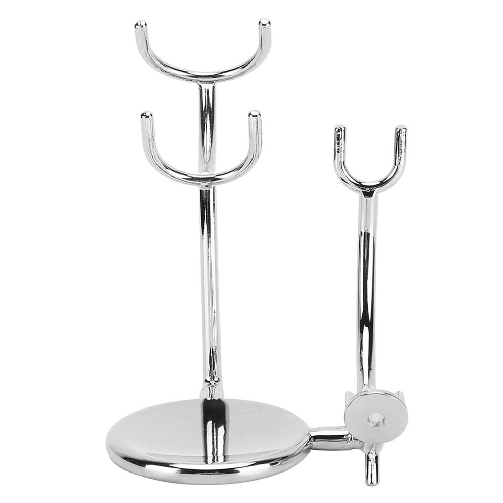 Metal Shaving Knife Stand Durable Stable Base For Beard Trimmer And Brush Soap Bowl