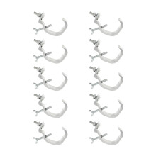 Truss Clamps Aluminium Alloy Heavy Duty Mounting Clamp 10 Pieces 35-52 Mm For DJ Lighting PAR Lights Spot Lights
