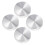 4 Pièces Adaptateur En D'aluminium Pour Table À 2