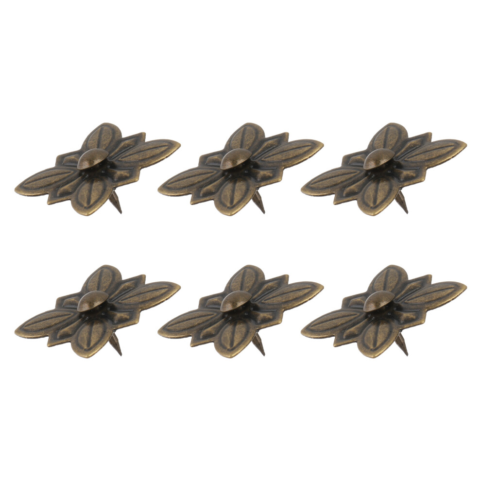 6Sets Coffee Iron Upholstery Tacks Antique Furniture Nails For Decor 3003123104232