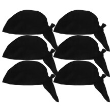 6Pcs Chef Hats Kitchen Cooking Caps Decorative Kitchen Supply