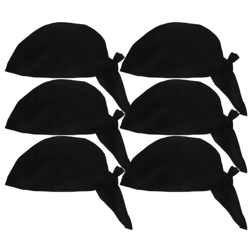 6Pcs Chef Hats Kitchen Cooking Caps Decorative Kitchen Supply