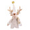 Bottle Cover Santa Figure Polyester Fabric Festive Home-Deer 1