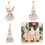 Bottle Cover Santa Figure Polyester Fabric Festive Home-Deer 3