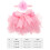 Jupe tutu bébé rose M, accessoire photo et 2