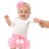 Jupe tutu bébé rose M, accessoire photo et 5
