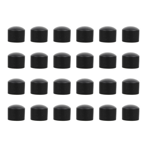 24 Pièces Bouchons De Pour Table De Baby-Foot Noir