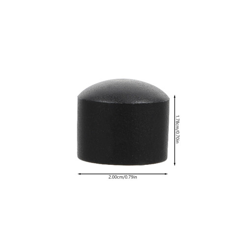 24 Pièces Bouchons De Pour Table De Baby-Foot Noir 1