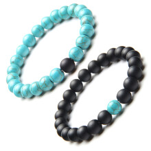 braccialetti in naturale 8 mm e con yin yang