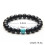 braccialetti in naturale 8 mm e con yin yang 3