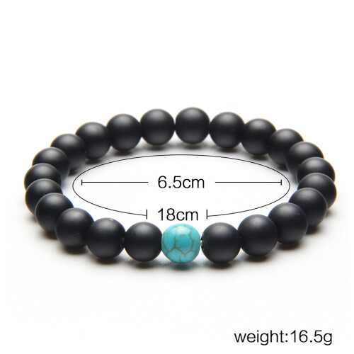braccialetti in naturale 8 mm e con yin yang 2