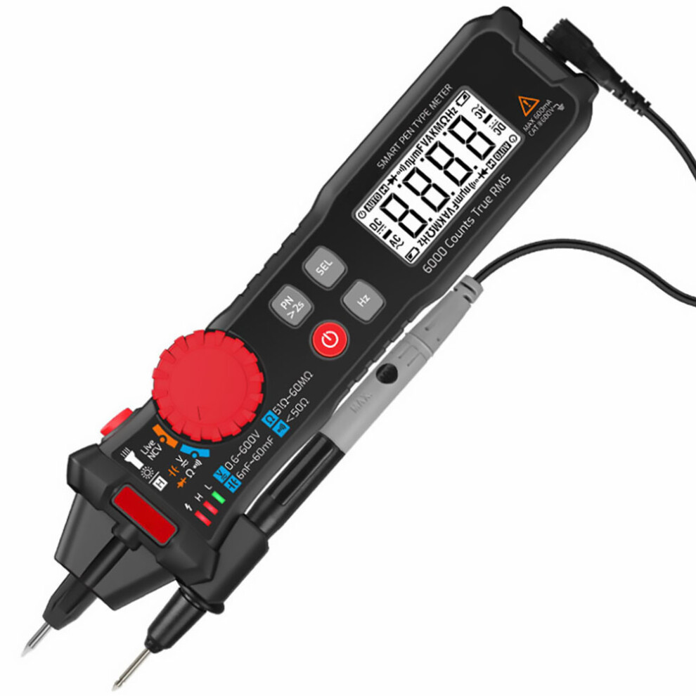 Cyfrowy Miernik PrzenośNy W KształCie DłUgopisu Do NapięCia I PrąDu-image