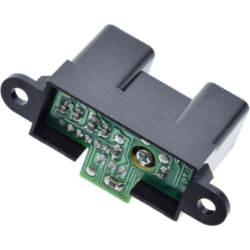 GP2Y0A02YK0F Infrared Distance Sensor Module 20-150 cm Analog Output With Connection Cable For Robotics Projects Black 1