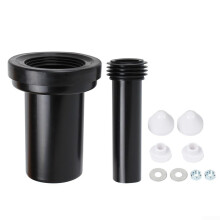Toilet Water Tank Drainage Pipe Concealed Installation Kit Compatible With Multiple Toilet Models Sealing Ring Included