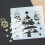 12Pcs Multi-purpose Christmas Theme Painting Stencil Kit 7