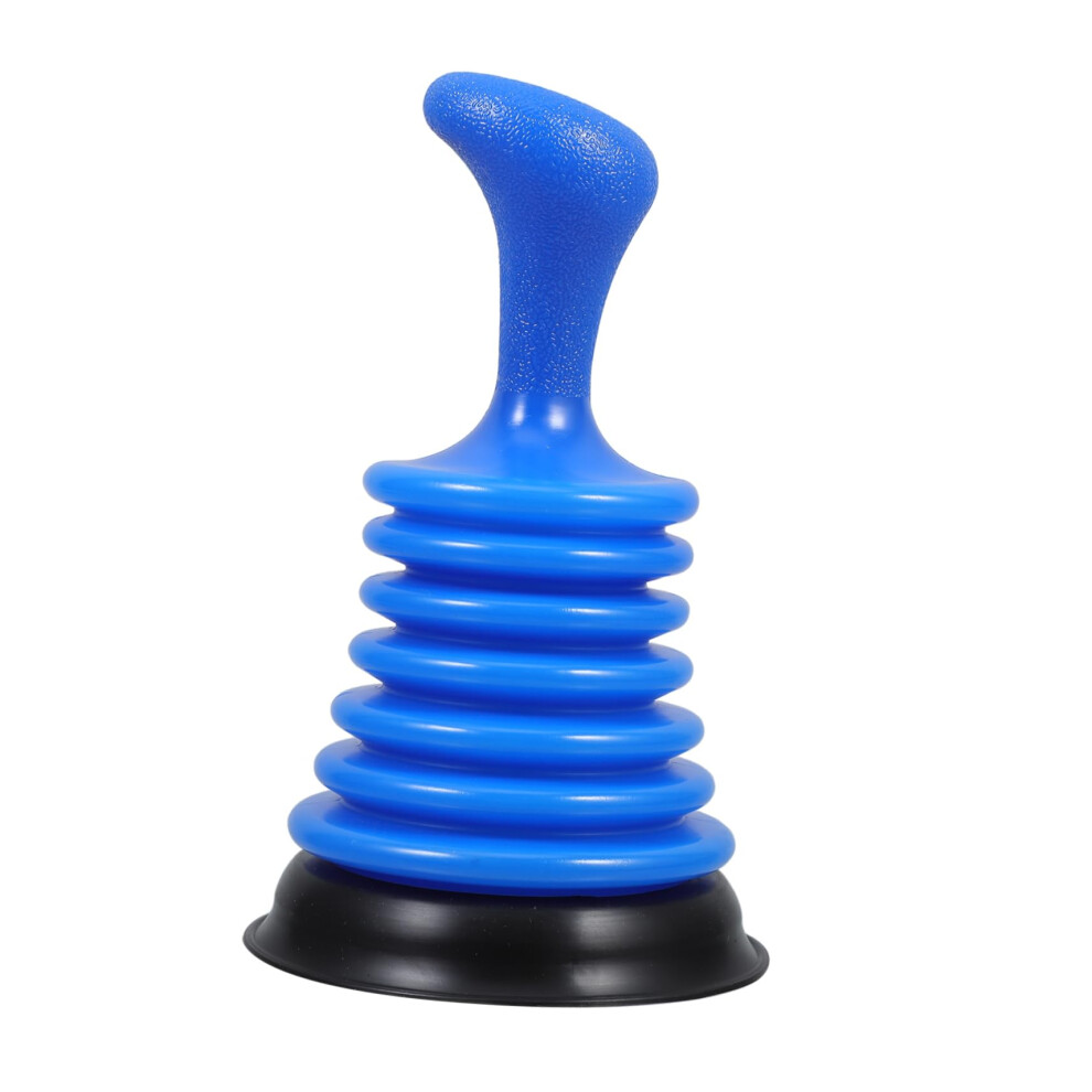 Bathroom Plunger Toilet Suction Unclogger Mini Drain Cleaner Tool Blue Handle For Kitchen And Bathroom Use 9016109520487