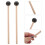 2 pezzi bacchette in legno per glockenspiel, musicali 5