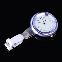 Chic Hangende Arts Zakhorloge Quartzuurwerk Verpleegkundigen Paars