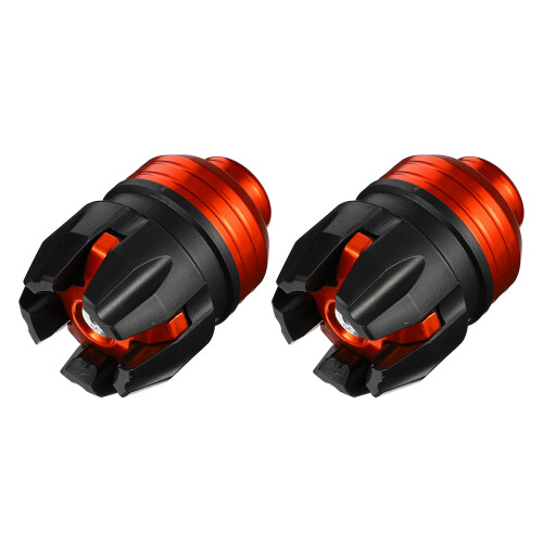 2 pezzi accessorio anticollisione paracolpo forcella anteriore moto