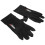 par de luvas refletivas impermeáveis térmicas mtb m preto 7