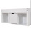 White Single Children's Bed with Storage Drawers 6