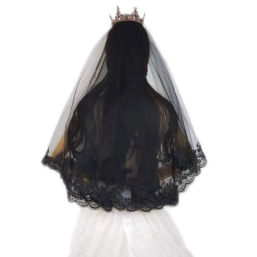 Lace Bride -Schleier Kopfschmuck 2