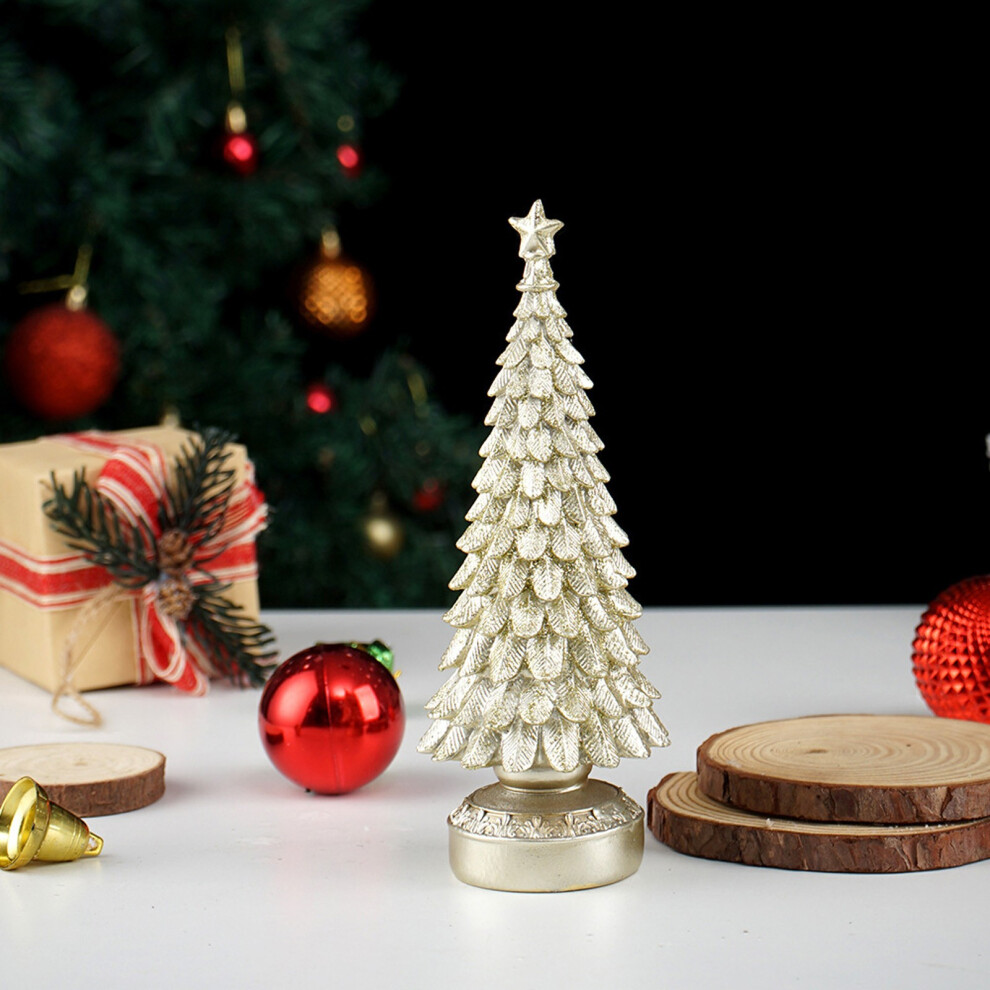 (C) Small Christmas Tree Christmas Resin Crafts Home Decor Desktop Scenes Christmas Decorations-image-OPC-PMBW7DD-NEW
