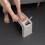 1Pc Durable Plastic Pedicure Stool Foot Care Support Beige 11