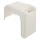 1Pc Durable Plastic Pedicure Stool Foot Care Support Beige 6