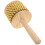 Wooden Handle Cabasa Strumento Percussivo Con Perline Metalliche 1