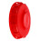 per ibc 1000 l con valvola 16,2 cm rosso per liquidi 1