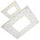 2 Pezzi Riga Patchwork Per Trapuntatura E Taglio Materiale Cucito 10