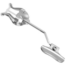 trumpet trombone muziekstandaard clip voor blaasinstrumenten (zilver)