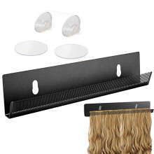 Hair Extension Holder Wall Mounted Hair Extension Display Stand Hair Extensions Organizer For Bundles Salon Use