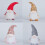 Weihnachts-Plüsch-Zwergpuppe mit leichtem Stoff,-Grün 5