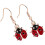 1Paire Boucles D'oreilles Mode Crochet Pour Adolescentes 4