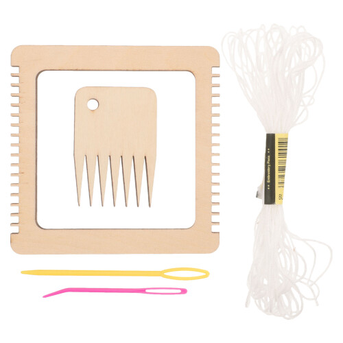 conjunto kit tear tricô com mini e ferramentas para remendo 2