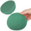 2 bolas de espuma floral seca com base verde para centros de 10