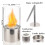 Tabletop Fireplace Fire Bowl Pot Bioethanol Silver 3