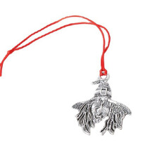 Christmas Tree Ornament Metal Festival Hanging Decoration-witch