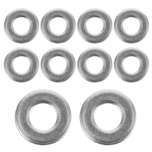 10St Metalen Rivet Spacer Kit Voor Reparatie Van Vouwwaaier Onderdelen