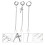 3 Pezzi Cinturino Unisex Antiperdita Per Auricolari Wireless 6