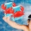 gonfiabile a forma con braccioli per bambino piscina 4