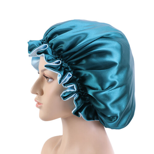 berretto in satin doppio per donne, ideale per e salone