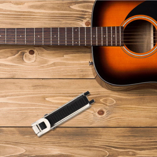 1 Pezzo Capotasto Per Ukulele Chitarra In Nero 2