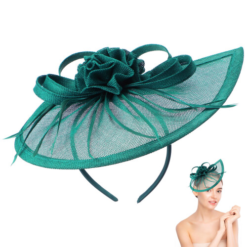 sombrero retro mujer para vespertinos