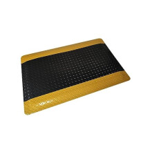 Anti-Fatigue Work Mats 25mm Non-Slip Waterproof Floor Mat for Commercial Use Heavy-Duty Sponge Ergonomic Mat Black 50x80cm