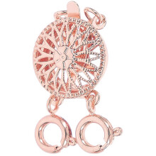 Copper Jewelry Layering Clasp Rose Gold Necklace Connector