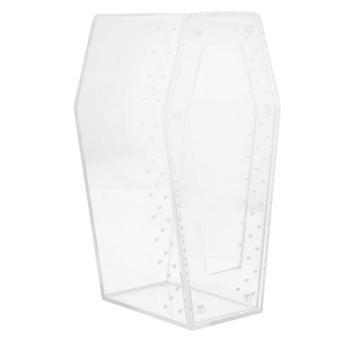 Reptile Acrylic Feeding Box 20X10X10 Cm Per , E Geckos