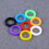 50 pezzi custodie in silicone per chiavi 4